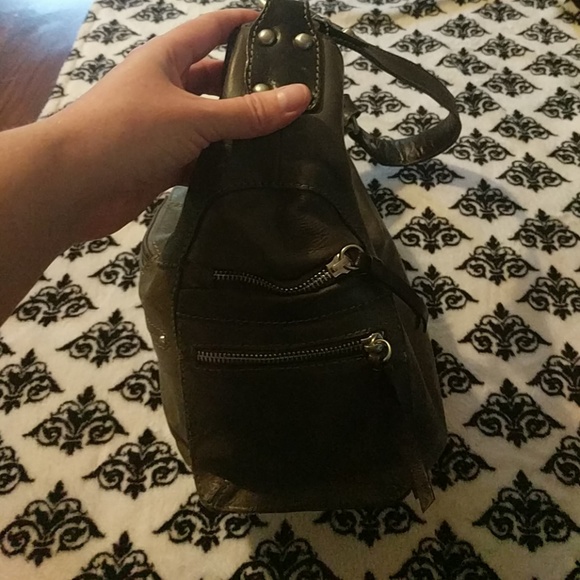 Nino Bossi Leather Shoulder Bag - Picture 3 of 5